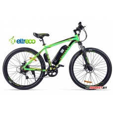 Велогибрид Eltreco XT600 (черно-зеленый-2130) 022297-2130 РФ/Китай