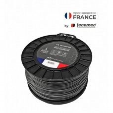 Леска триммерная VILLARTEC PRO (by Tecomec) Carbon 3.0ммх168м круглая двухкомпонентная 5012520017