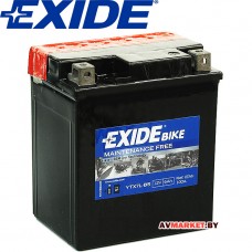 Свинцовая батарея аккум. для запуска поршневых двигателей EXIDE AGM ETX7L-BS