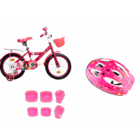 Детский велосипед KAYAMA KIDS QUEEN -16" с комплектом защиты Китай