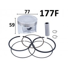 Поршень к мотоблоку в сборе д.77мм 177F GX270 к-т 9л.с. Китай FM-SP1033 230073