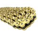 Цепь приводная ведущая для мотоцикла SFR 530Н 120L усиленная с замком "золотая"