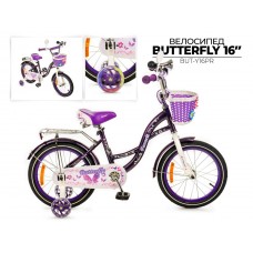 Велосипед детский двухколесный FAVORIT модель BUTTERFLY BUT-Y16PR Китай