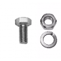 Болт М10х25 гайка шайба-гровер 4шт. культ и мотоблок