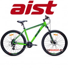Велосипед горный Aist Slide 1.0 27,5"  (18 черно-зелёный)