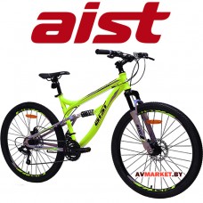 Велосипед горный Aist Avatar Disc-  26" серо-желтый(17,5) 4810310001279