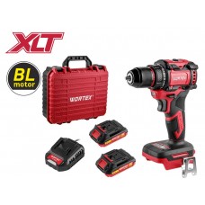 Аккум. дрель-шуруповерт WORTEX BD 2025 DLi в чем. ALL1 XLT БЕСЩЕТ 18В 50Н*м 2х2 А*ч БЗП 10м Китай 