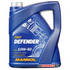 Масло Mannol Defender 10w40 SL/CF 5 л п/с 7507-5