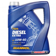 Масло Mannol Diesel Extra 10w40 CH-4/SL5 л 7504-5