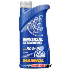 Масло Mannol Universal GL-4 80W90 1л мин. трансмис