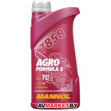Масло моторное синтетическое 2-х такт. 1л MANNOL 7858 Agro Formula S API TC Литва