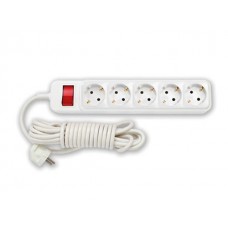 Удлинитель 3,5м 5 роз. 2.5кВт с/з ПВС 3х0,75 бытовой Bylectrica Беларусь У10-2863.5м