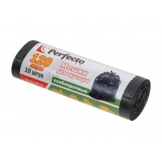 Мешки для мусора особопрочные 120 л 10 шт. PERFECTO LINEA Беларусь 46-105918