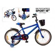 Велосипед детский двухколесный FAVORIT модель SUPER SPORT SPT-Y18BL Китай