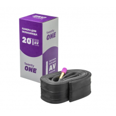 Камера для велосипеда Twenty ONE 20х1.75/2.125 AV/AVR28-40/48L Китай