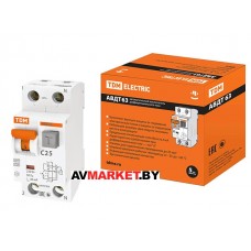 Выключатель дифференциальный автоматич. АВДТ-63/2Р C25 30мА тип А TDM Китай SQ0202-0004