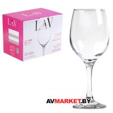 Набор бокалов для вина 6 шт. 300 мл серия Fame LAV LV-FAM523F Турция