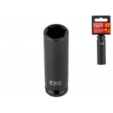 Головка ударная тонкост. 1/2" 17мм 6гр. глубокая PRO STARTUL Китай PRO-32117