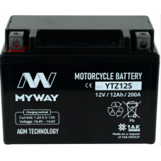 Аккумулятор (АКБ) MYWAY BIKE YTZ12S Китай 