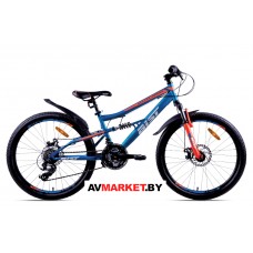 Велосипед горный Aist Avatar Junior 24" синий 2022 4810310018659 Республика Беларусь