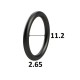 Кольцо уплотнительное 11,2*2,65 SL-186 Китай T075.027.15200010