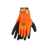 Перчатки утепленные акриловые с ворсом латексное рельефное покрытие 10 р-р STARTUL Китай ST7127-10