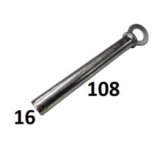 Штифт палец16*108 d-4мм сцепки сошника SL-186 T075.027.043.00001-1 Китай SLS-05053