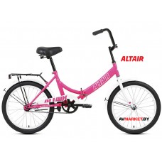 Велосипед ALTAIR City 20 скл. (20" 1ск рост 14") розовый/белый RBKT0YN01005