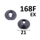 Тарелка клапана выпускного 168F 170F 6,5-8л.с. Китай FM-SP1067 FMS-01107