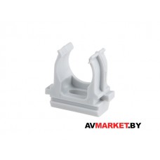 Крепеж-клипса для трубы ПВХ/ПНД 25мм (100шт) ЮПИТЕР Россия JP3120-03
