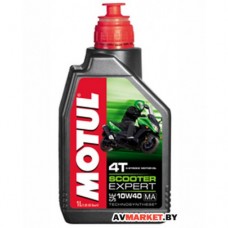 Масло Motul SCOOTER EXPERT 4T 10W40 MA 1л моторное полусинт. для четыр.двиг. 112752 Вьетнам 