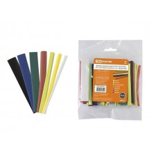 Термоусаживаемая трубка ТУТнг 4/2 6/3 8/4 10/5 12/6 набор 7 цветов по 1 шт. 100мм TDM Китай