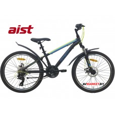 Велосипед горный Aist Rocky Junior 24"- 2.1 черный 2021 4810310013289 РБ