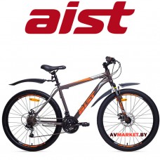 Велосипед горный Aist Quest Disc-26" (16"графитово-оранжевый BY) 4810310001286