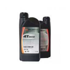 Масло моторное 1л VILLARTEC 4T SNOW SAE 10W30 синтетическое Россия VIL4TS10W301