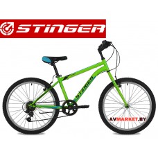 Велосипед Stinger 24 Defender 14 зеленый TY21/TS38.24SHV DEFEND 14G№8 Россия