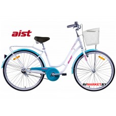 Велосипед дорожный для взрослых Aist Avenue 26" (бело-бирюзовый) 4810310013517 2021 РБ 