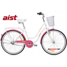 Велосипед дорожный для взрослых Aist Avenue 26" (бело-розовый) 4810310013524 2021 РБ 