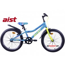 Велосипед двухколесный для подростков Aist Serenity 1.0 20" голубой 2020 Республика Беларусь