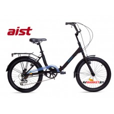 Велосипед дорожный для взрослых Aist Smart 20 2.1 (черно-синий) 2021 Республика Беларусь