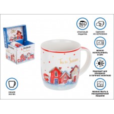 Кружка керамическая в кор. 360 мл GOLDEN WISHES-2 PERFECTO LINEA Китай 30-062632