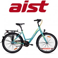 Велосипед дорожный для взрослых Aist Jazz 2.0 26" 3 ск 18" голубой 2020 4810310002146 Китай