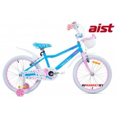 Велосипед двухколесный для детей Aist WIKI 20 голубой укомплектован корзиной 4810310000838 Китай