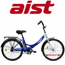 Велосипед дорожный для взрослых Aist Smart 24 1.0 (сине-белый) 4810310001514
