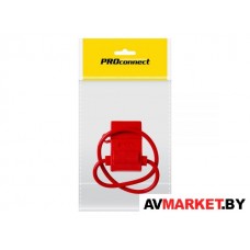 Дeржатель предохранителя, тип вилочный, красный PROconnect Китай 16-0421-4-9