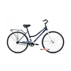 Велосипед ALTAIR CITY 28 low (28" 1ск рост 19") жен темно-синий/белый RBK22AL28021 2022