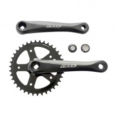 Шатуны NECO NSA-1005 38T 1/2*3/32" 170мм алюм чёрный Тайвань 7537