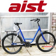Велосипед дорожный 26 для взрослых Aist Tracker 1.0 голубой 21 4810310001576