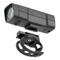 Фонарь передний велосипедный HB88-01 черный Китай BG-2257