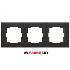 Рамка 3-ая горизонтальная черная, RITA, MUTLUSAN Турция 2220 800 1384